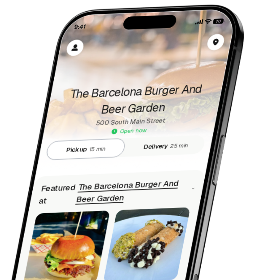 The Barcelona Burger And Beer Garden app preview