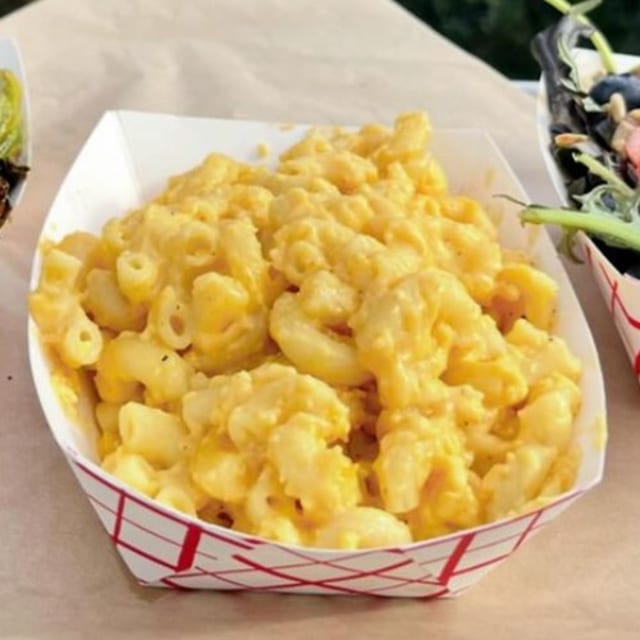 Baked Mac & Cheese.